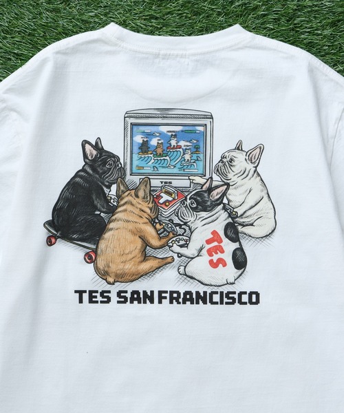 The Endless Summer（エンドレスサマー）の「TES SURF GAME T-SHIRT/ Tシャツ（Tシャツ/カットソー・メンズ・ブラック/アイボリー/グレー/ホワイト・SMALL/MEDIUM/LARGE/X-LARGE/XX-LARGE）」の21枚目の写真