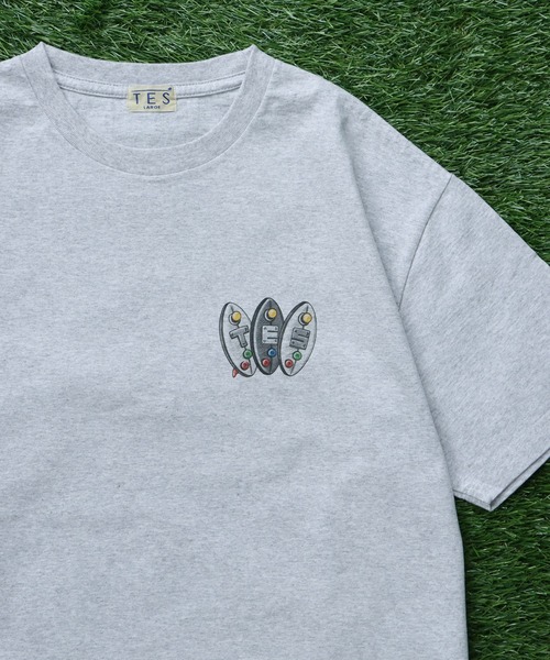 The Endless Summer（エンドレスサマー）の「TES SURF GAME T-SHIRT/ Tシャツ（Tシャツ/カットソー・メンズ・ブラック/アイボリー/グレー/ホワイト・SMALL/MEDIUM/LARGE/X-LARGE/XX-LARGE）」の14枚目の写真
