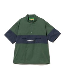 ハーフジップ」に該当するグリーン・カーキ/緑色系のメンズ