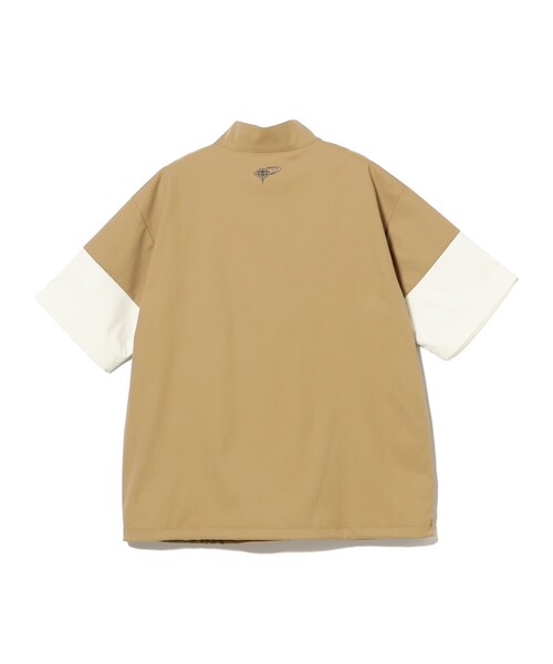 BEAMS GOLF（ビームスゴルフ）の「ORANGE LABEL / ハーフジップ 撥水 ピステ（ベスト・メンズ・ベージュ/ホワイト系その他5/グリーン・MEDIUM/SMALL/LARGE/X-LARGE）」の14枚目の写真