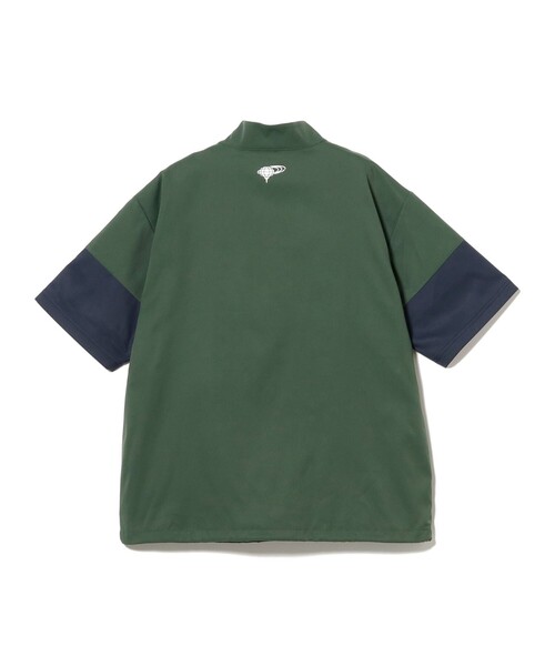 BEAMS GOLF（ビームスゴルフ）の「ORANGE LABEL / ハーフジップ 撥水 ピステ（ベスト・メンズ・ベージュ/ホワイト系その他5/グリーン・MEDIUM/SMALL/LARGE/X-LARGE）」の19枚目の写真