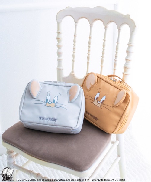 公式】TOM and JERRY フェイスマルチケース（おむつ用品/おむつポーチ