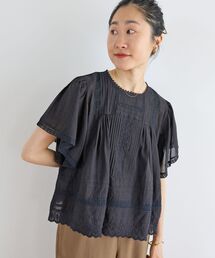 Fanakaミックスレースブラウス