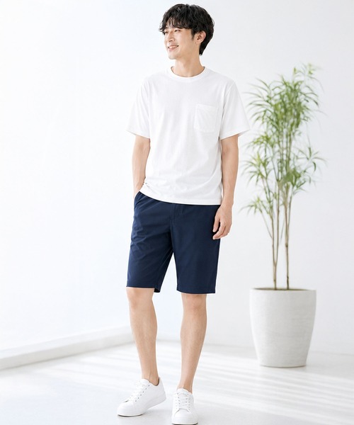 ヒヤロン(ヒヤロン)の「【ヒヤロン】メンズ ピケハーフパンツ ひんやり 冷感(その他パンツ・メンズ・ブラック/ベージュ/ネイビー・M/L/LL)」の20枚目の写真