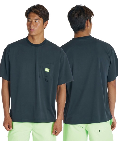 Quiksilver(クイックシルバー)の「QUIKSILVER <超速乾x遮熱Tシャツ> MW PKT SS メンズ半袖Tシャツ UPF50+ 4WAYストレッチ<URBAN TECH>【2026年夏モデル】(Tシャツ/カットソー・メンズ・ブラック/ホワイト系その他2/ホワイト系その他・X-LARGE/LARGE/MEDIUM)」の3枚目の写真
