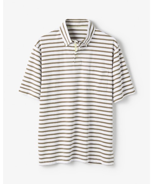 DoCLASSE( ドゥクラッセ)の「リファインド ポロ・ドゥクラッセT 半袖(Tシャツ/カットソー・メンズ・インディゴブルー/ネイビー×ホワイト/ホワイト/ネイビー/ダークグリーン/ホワイト×グレー・L/LL/M/S/3L)」の9枚目の写真