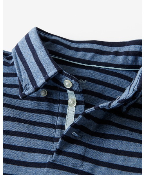 DoCLASSE( ドゥクラッセ)の「リファインド ポロ・ドゥクラッセT 半袖(Tシャツ/カットソー・メンズ・インディゴブルー/ネイビー×ホワイト/ホワイト/ネイビー/ダークグリーン/ホワイト×グレー・L/LL/M/S/3L)」の19枚目の写真