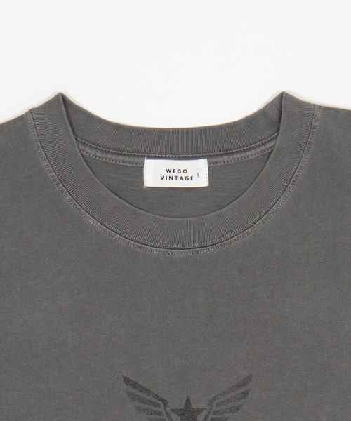 WEGO(ウィゴー)の「WEGO/ステンシルロゴグラフィックT(Tシャツ/カットソー・メンズ・ブラック/アイボリー・MEDIUM/LARGE)」の18枚目の写真