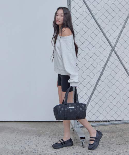 HAVEAWHALE（ハブアホエール）の「dot duffle bag (BK)（ボストンバッグ・レディース・その他・FREE）」の4枚目の写真