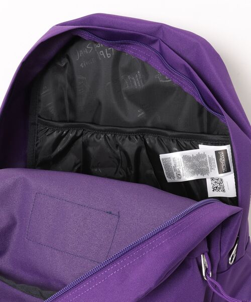 JANSPORT(ジャンスポーツ)の「JanSport/ジャンスポーツ バックパック SUPERBREAK PLUS スーパーブレイクプラス GRAPE JELLY 26L JS0A4QUEDNC(バックパック/リュック・メンズ・パープル・FREE)」の13枚目の写真