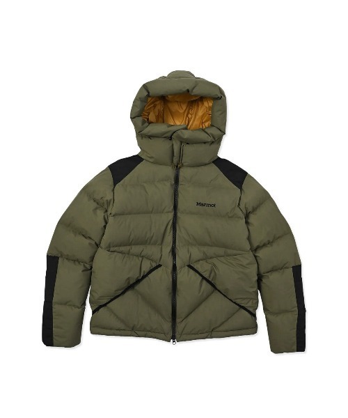 MARMOT(マーモット)の「MARMOT【マーモット】- パーカー アウター【Parbat Parka KHAKI MTFW25UDW019】(ダウンジャケット/コート・メンズ・カーキ・XL/XXL)」の1枚目の写真