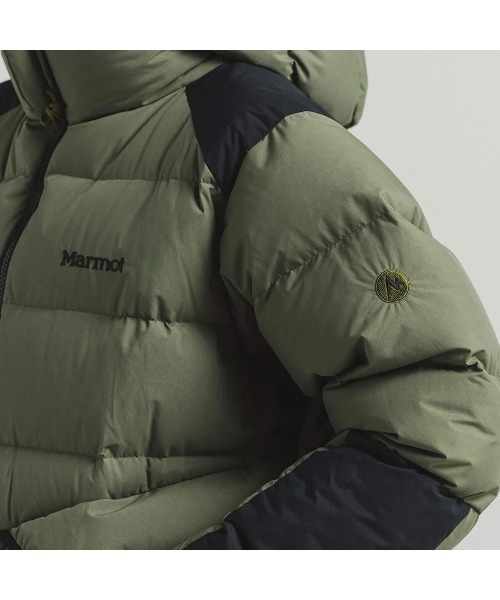 MARMOT(マーモット)の「MARMOT【マーモット】- パーカー アウター【Parbat Parka KHAKI MTFW25UDW019】(ダウンジャケット/コート・メンズ・カーキ・XL/XXL)」の8枚目の写真
