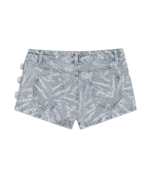 ORDINARY HOLIDAY（オーディナリー ホリデー）の「MICRO DENIM SHORTS [SKY BLUE]（その他パンツ・レディース・その他・SMALL/MEDIUM）」の4枚目の写真