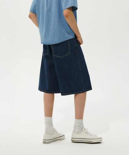 PLAC(プラック)の「バミューダデニムパンツ M12 ディープブルー(デニムパンツ・メンズ・その他・29/30/32/34)」の5枚目の写真