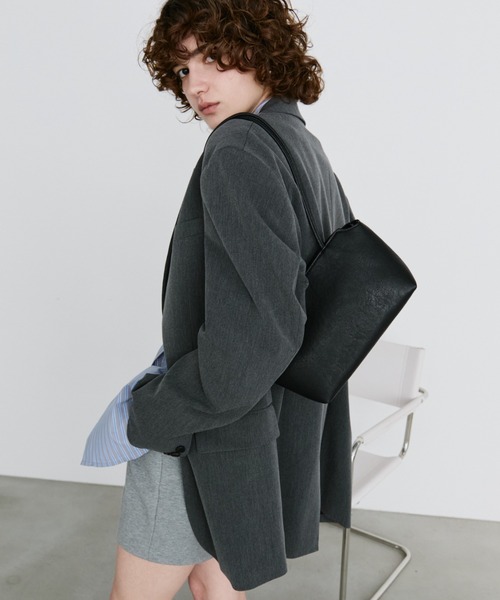 arholiday.standard(エーアールホリデースタンダード)の「wide square mini bag / ワイドスクエアミニバック(ハンドバッグ・レディース・ブラウン/ブラック・FREE)」の1枚目の写真