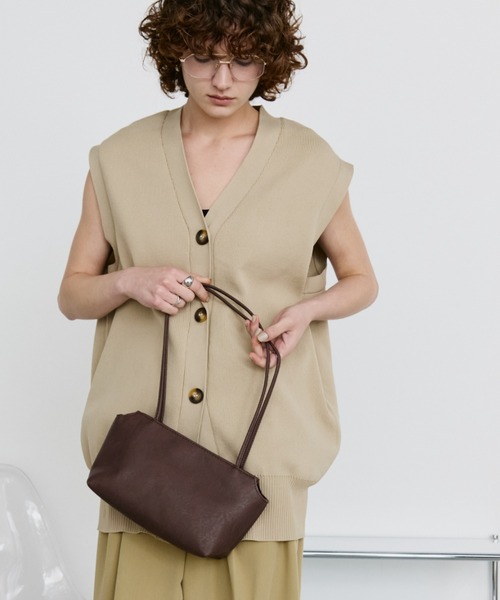 arholiday.standard(エーアールホリデースタンダード)の「wide square mini bag / ワイドスクエアミニバック(ハンドバッグ・レディース・ブラウン/ブラック・FREE)」の17枚目の写真