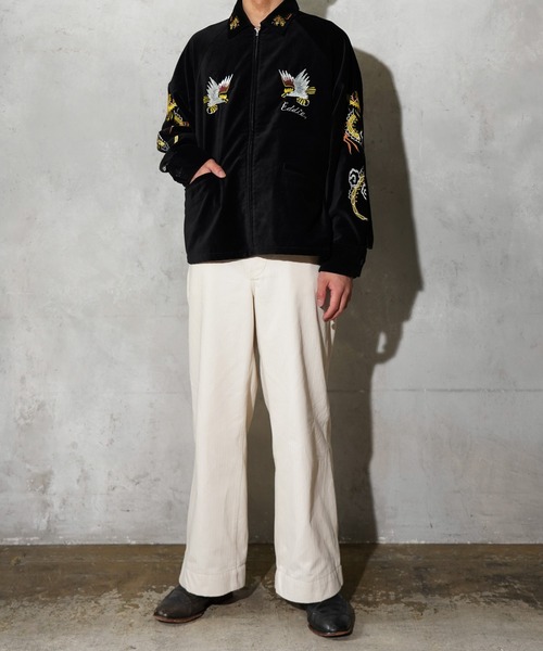 THRIFTY LOOK(スリフティールック)の「THRIFTY LOOK / スリフティールック OKINAWA SOUVENIR JACKET オキナワ スーベニアジャケット(ブルゾン・メンズ・ブラック/ブラック系その他/ブラック系その他2・MEDIUM/LARGE)」の10枚目の写真