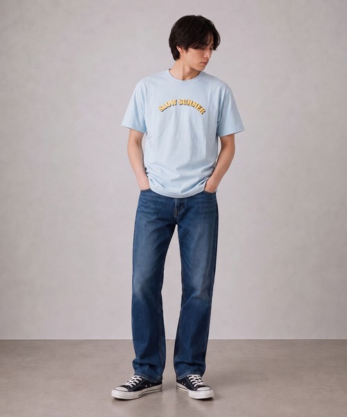 INTERPLAY(インタープレイ)の「【INTERPLAY】SLOW SUMMER S/S Tee(Tシャツ/カットソー・レディース・ホワイト/ライトブルー/グレー/ピンク/ライトグリーン・SMALL/LARGE)」の18枚目の写真