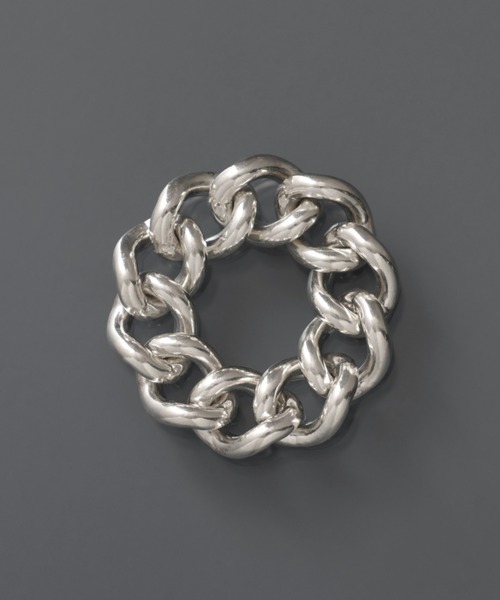 YArKA（ヤーカ）の「【YArKA/ヤーカ】φ2mm curb  chain ring [F2h9] / 喜平チェーンリング（リング・レディース・シルバー・#11/#13/#15/#17）」の4枚目の写真