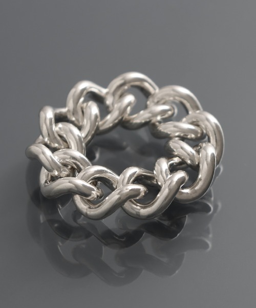 YArKA（ヤーカ）の「【YArKA/ヤーカ】φ2mm curb  chain ring [F2h9] / 喜平チェーンリング（リング・レディース・シルバー・#11/#13/#15/#17）」の5枚目の写真