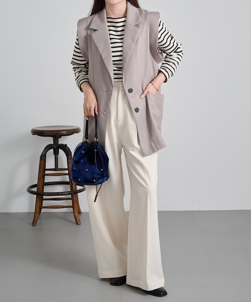 MAGASIN DE MODE Chou Chou(マガジンデモードシュシュ)の「【MAGASIN DE MODE Chou Chou】ベロアビジュー巾着ショルダー オケージョン/結婚式/二次会/パーティー SNBD(ショルダーバッグ・レディース・ブラック/ピンクベージュ/ネイビー・FREE)」の19枚目の写真