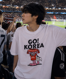 [ナインティミニット x ベルニ] GOコリア 半袖Tシャツ (ホワイト)