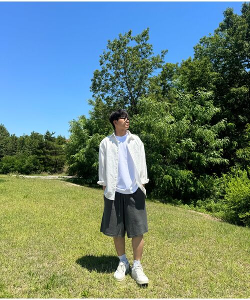 WORK ON BODY OFF（ワークオンボディオフ）の「クールバンブーセミワイドニットショーツ[オリーブグリーン]（その他パンツ・メンズ・オリーブ・MEDIUM/LARGE/X-LARGE）」の13枚目の写真
