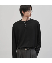 WORK ON BODY OFF（ワークオンボディオフ）の「レスティッドセミオーバーフィットヘンリーネックニット（4カラー）（ニット/セーター）」