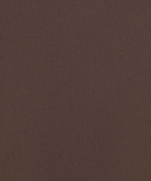 studio CLIP(スタディオクリップ)の「【抗菌防臭】テレコベーシック5分袖Tシャツ(Tシャツ/カットソー・レディース・ブラック/ブラウン/オフホワイト・LARGE/MEDIUM)」の12枚目の写真