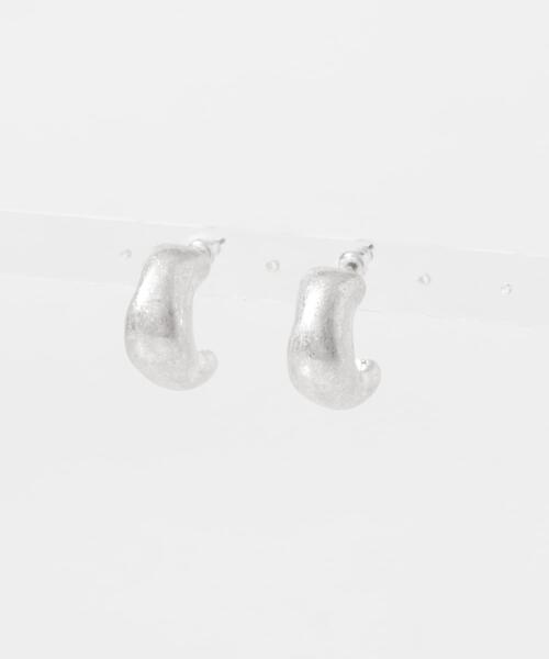URBAN RESEARCH DOORS(アーバンリサーチドアーズ)の「ウォーンメッキチャンキーピアス(ピアス(両耳用)・レディース・ゴールド/シルバー・ONE)」の8枚目の写真