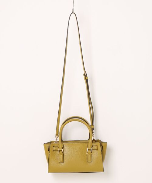 MICHAEL KORS(マイケルコース)の「HAMILTON MODERNE レザー クロスボディ エクストラスモール(ショルダーバッグ・レディース・イエロー系・FREE)」の6枚目の写真
