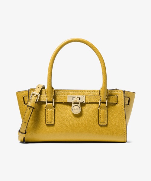 MICHAEL KORS(マイケルコース)の「HAMILTON MODERNE レザー クロスボディ エクストラスモール(ショルダーバッグ・レディース・イエロー系・FREE)」の1枚目の写真