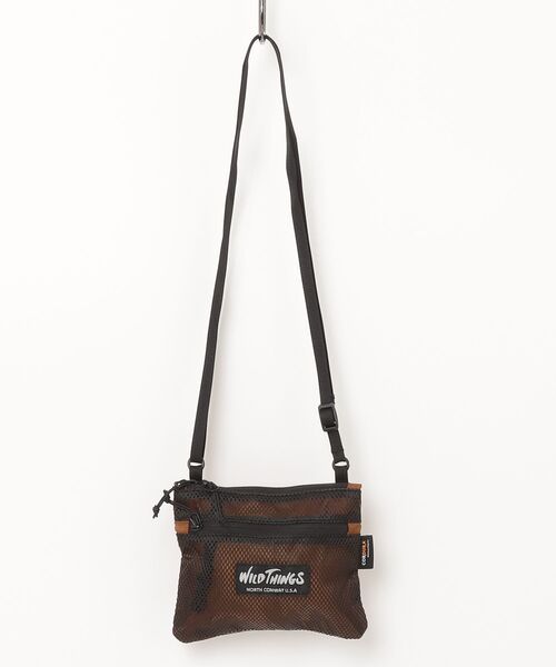 WILD THINGS(ワイルドシングス)の「【WILD THINGS】LIGHT SHOULDER POUCH S W7012(ショルダーバッグ・メンズ・キャメル/カーキ/ブラック・FREE)」の3枚目の写真