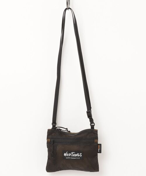 WILD THINGS(ワイルドシングス)の「【WILD THINGS】LIGHT SHOULDER POUCH S W7012(ショルダーバッグ・メンズ・キャメル/カーキ/ブラック・FREE)」の2枚目の写真