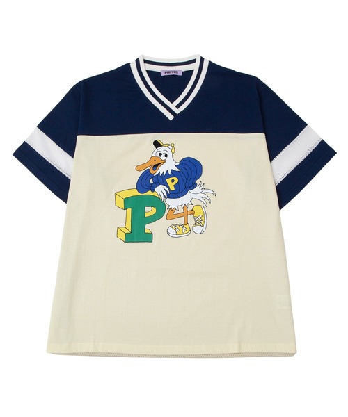PUNYUS(プニュズ)の「【NEW SIZE】プレッピーユニフォームT(Tシャツ/カットソー・レディース・ネイビー/ピンク・5/4/3)」の8枚目の写真