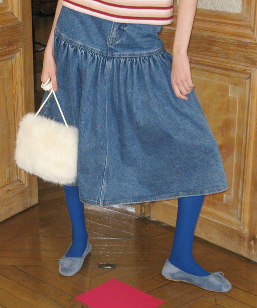 SINOON(シヌーン)の「SN Mini Fur Cross Bag (Ivory)(メッセンジャーバッグ・レディース・アイボリー・FREE)」の3枚目の写真