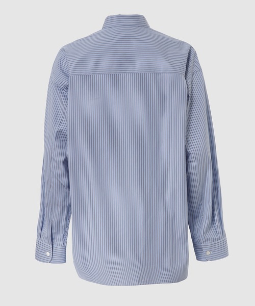 COMME des GARCONS HOMME(コム デ ギャルソン・オム)の「COTTON STRIPE SHIRTS(シャツ/ブラウス・メンズ・サックスブルー系1・XS/S/M/L)」の2枚目の写真