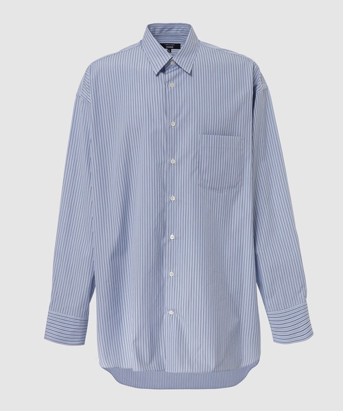 COTTON STRIPE SHIRTS — рубашка в полоску из хлопка