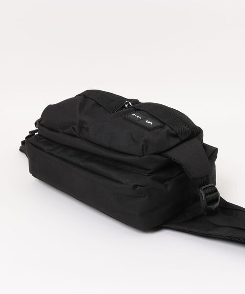RVCA（ルーカ）の「RVCA メンズ WAISTPACK DELUXE  【2026年秋冬モデル】（ボディバッグ/ウエストポーチ・メンズ・ブラック・FREE）」の4枚目の写真