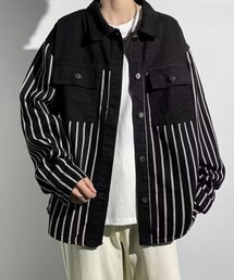 Pinstripe Utility Jacket ピンストライプユーティリティジャケット