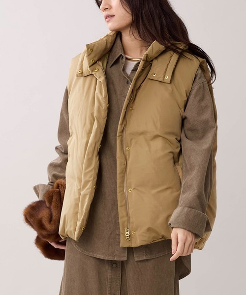 marmors(マルモア)の「【marmors】コーデュロイシャツ〈セットアップ対応〉(シャツ/ブラウス・レディース・ブラウン/モカ・36)」の15枚目の写真