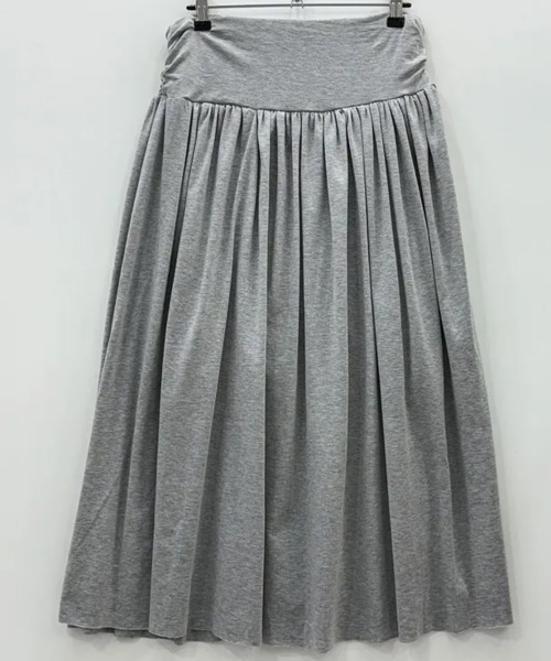 LOENNE(ロエヌ)の「Gathered Maxi Skirt / ギャザーマキシスカート(スカート・レディース・ネイビー/グレー/ブラック・FREE)」の10枚目の写真