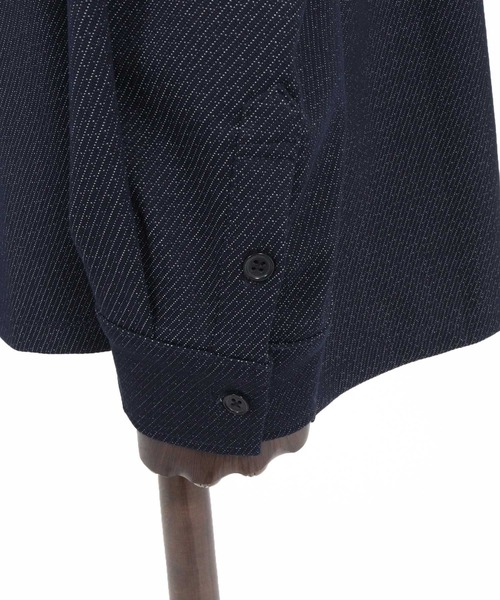 CAMBIO（カンビオ）の「ms6615-Twill Skipper Polo Shirt スキッパーポロシャツ(GM-A6202W-001)（ポロシャツ・メンズ・ネイビー/コバルトブルー/チャコール・S/M/L）」の21枚目の写真