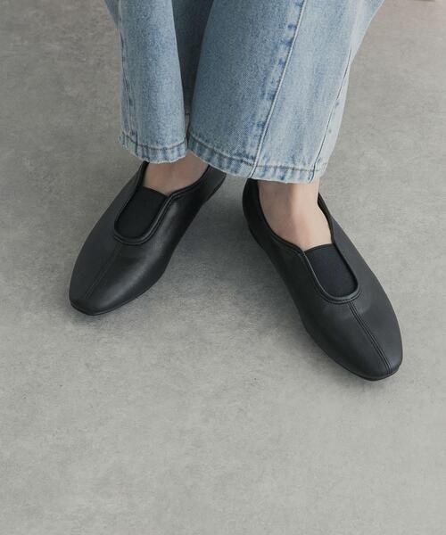 URBAN RESEARCH DOORS(アーバンリサーチドアーズ)の「センターステッチスリッポン(スリッポン・レディース・ブラウン系その他/ブラック・36/37/38)」の12枚目の写真