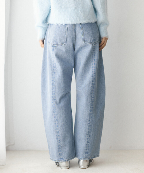 Firsthand(ファーストハンド)の「Firsthand/ファーストハンド レース カーブデニム【限定展開】(デニムパンツ・レディース・ネイビー/ブラック/サックスブルー・X-SMALL/SMALL/MEDIUM)」の20枚目の写真