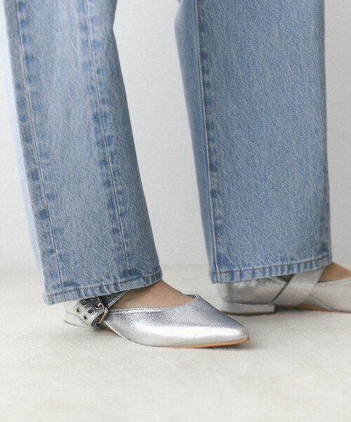Firsthand(ファーストハンド)の「Firsthand/ファーストハンド レース カーブデニム【限定展開】(デニムパンツ・レディース・ネイビー/ブラック/サックスブルー・X-SMALL/SMALL/MEDIUM)」の22枚目の写真