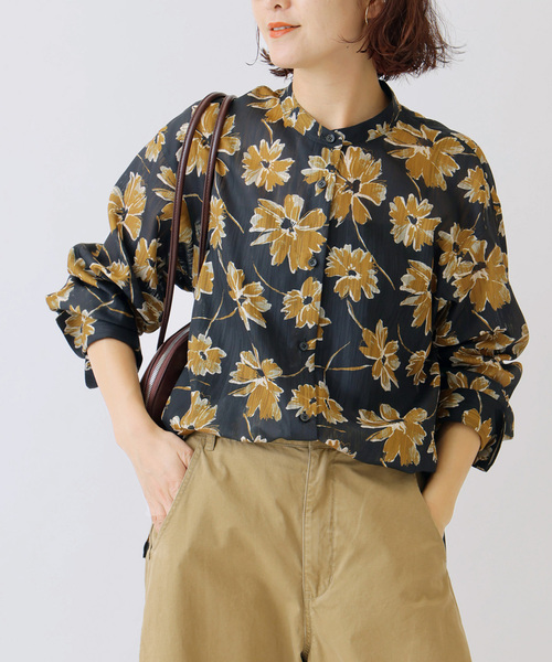 Spick & Span（スピックアンドスパン）の「フラワープリントブラウス（シャツ/ブラウス・レディース・マルチ/その他18・FREE）」の11枚目の写真