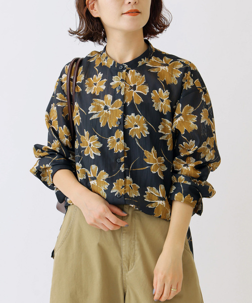 Spick & Span（スピックアンドスパン）の「フラワープリントブラウス（シャツ/ブラウス・レディース・マルチ/その他18・FREE）」の12枚目の写真