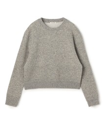 【WEB先行予約】edition pourell ダブルフェイス ニットプルオーバー