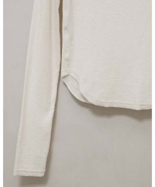 TODAYFUL(トゥデイフル)の「TODAYFUL Soft Fraise Tops(Tシャツ/カットソー・レディース・ブラック/オフホワイト・FREE)」の3枚目の写真
